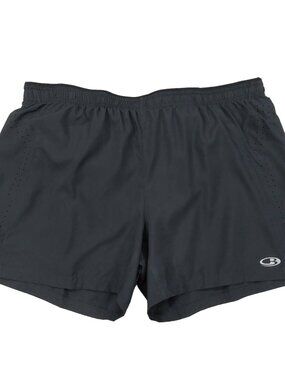 Icebreaker GT Merino Running Shorts Mens XXL, Wool Blend Brief Lined, Black